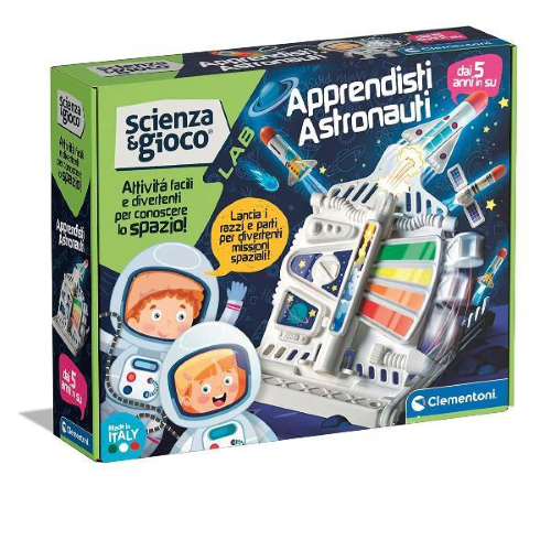 Clementoni Science & Play LAB - Astronaut Apprentice - gioco educativo - 10 pezzi